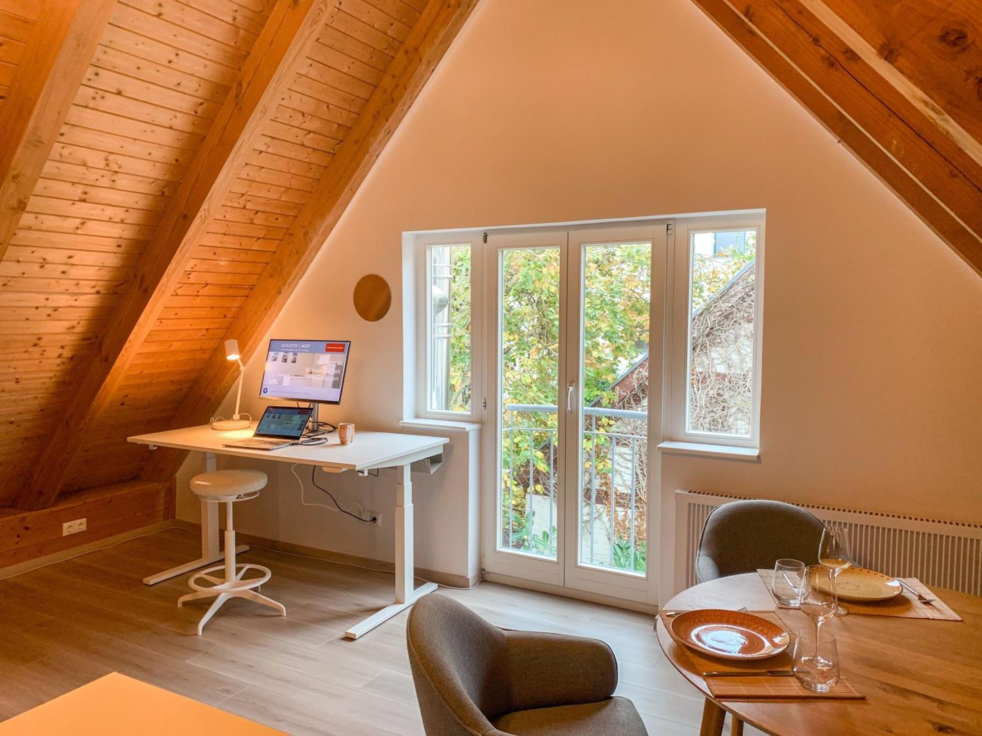 Business-Apartments Im Schuster-Acht 沃尔加斯特 外观 照片